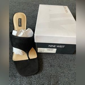 Nine West Block Heel Mule Sandal